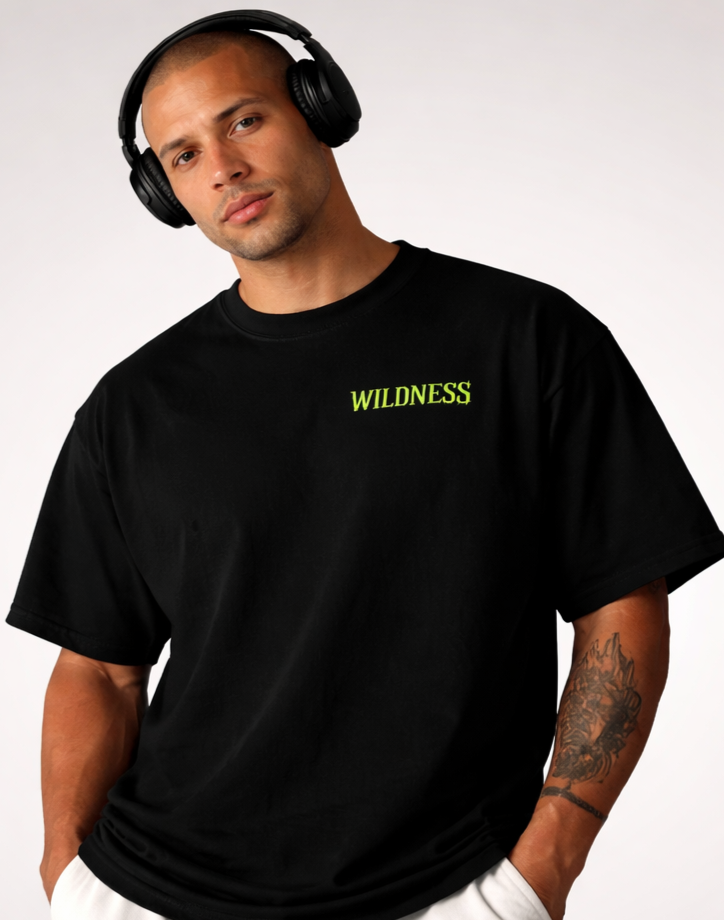 Wolf Oversized T-Shirt | Pure 100% Cotton