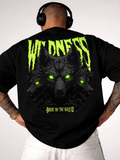 Wolf Oversized T-Shirt | Pure 100% Cotton