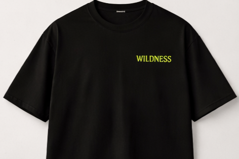 Wolf Oversized T-Shirt | Pure 100% Cotton