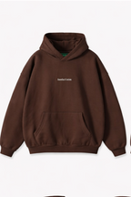 No Days Off Hoodies Design | Brown Color Hoodies with Bold Text Style |Pure Cotton Hoodies |