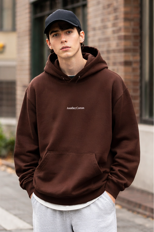 No Days Off Hoodies Design | Brown Color Hoodies with Bold Text Style |Pure Cotton Hoodies |