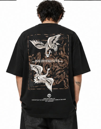 Streetwear Graphic T-shirt | Oversized T-Shirt | Graphic T-shirt | Cotton Blend