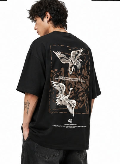 Streetwear Graphic T-shirt | Oversized T-Shirt | Graphic T-shirt | Cotton Blend